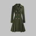 Women's Double-Button Longline Coat