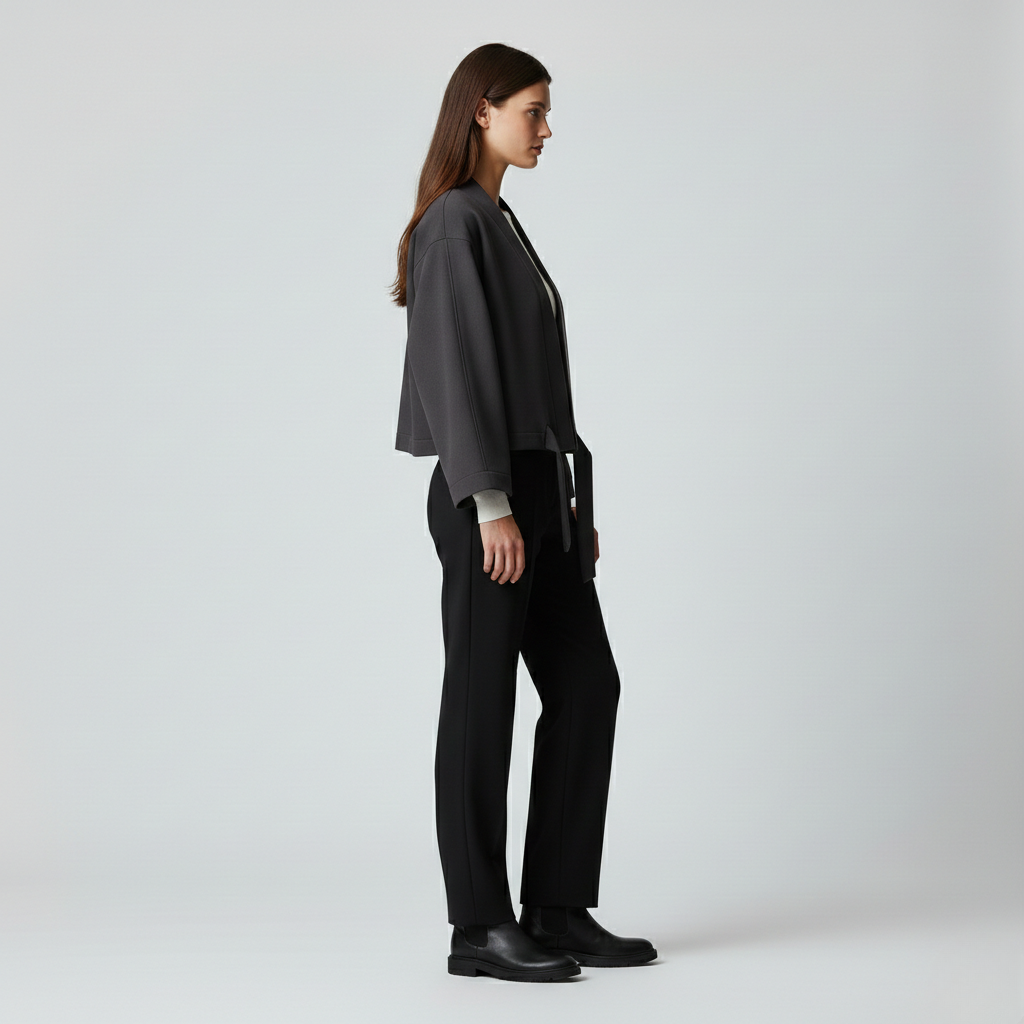 Women's Belted Cape Jacket