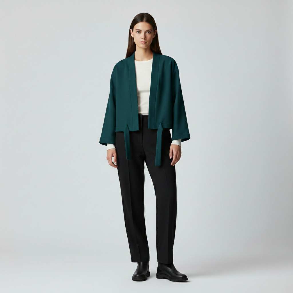 Women's Belted Cape Jacket