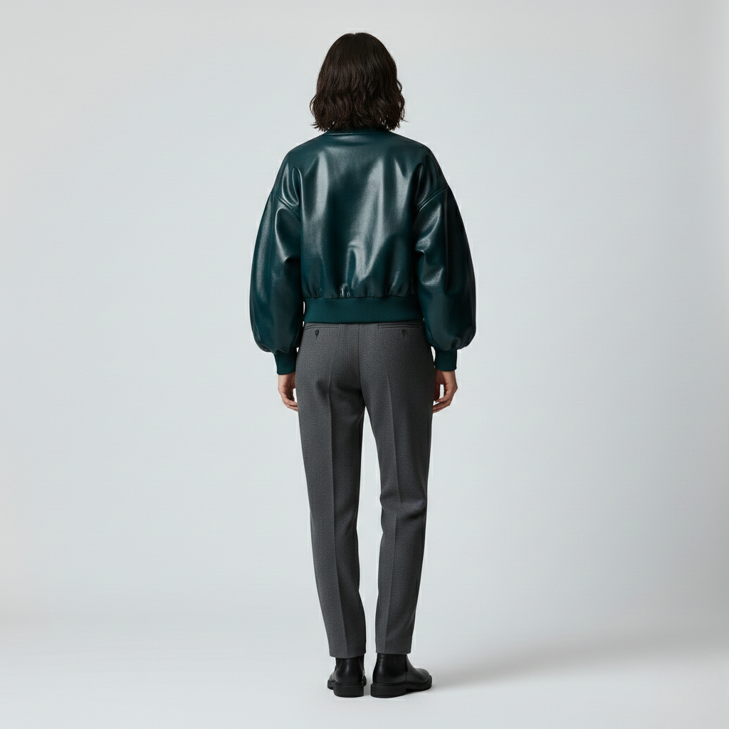 Women's Oversized Bomber Jacket