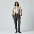Women's Oversized Bomber Jacket