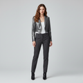 Women's Metallic Cropped Blazer