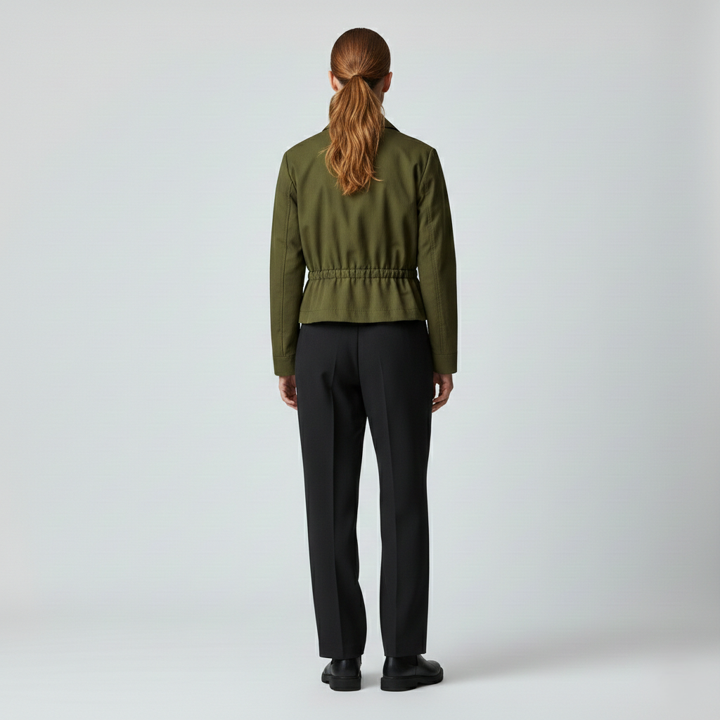 Women's Cropped Utility Field Jacket