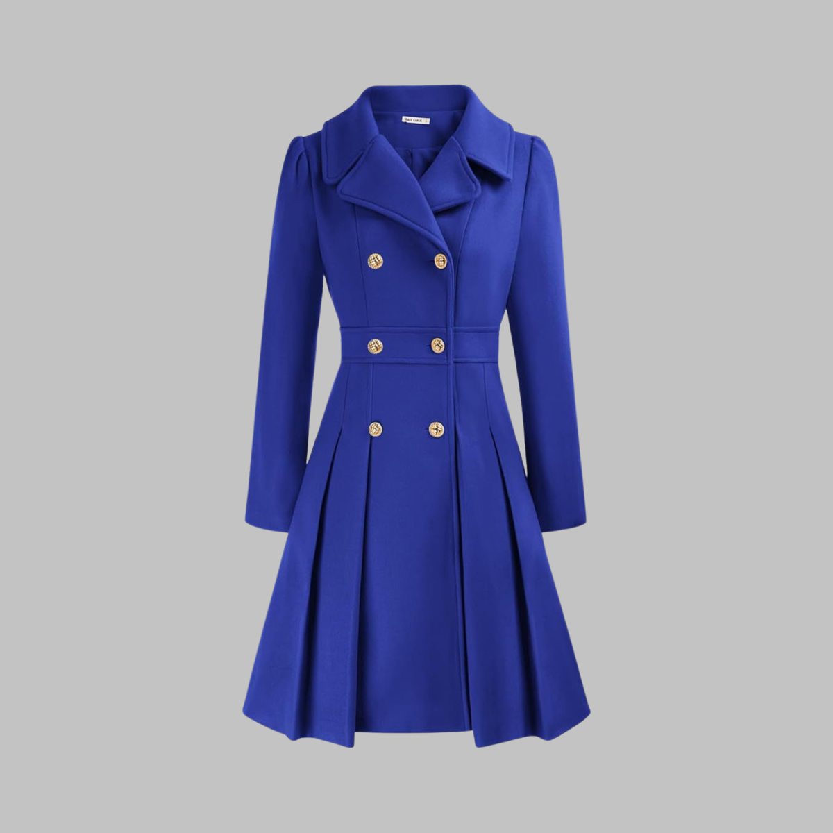 Women's Double-Button Longline Coat
