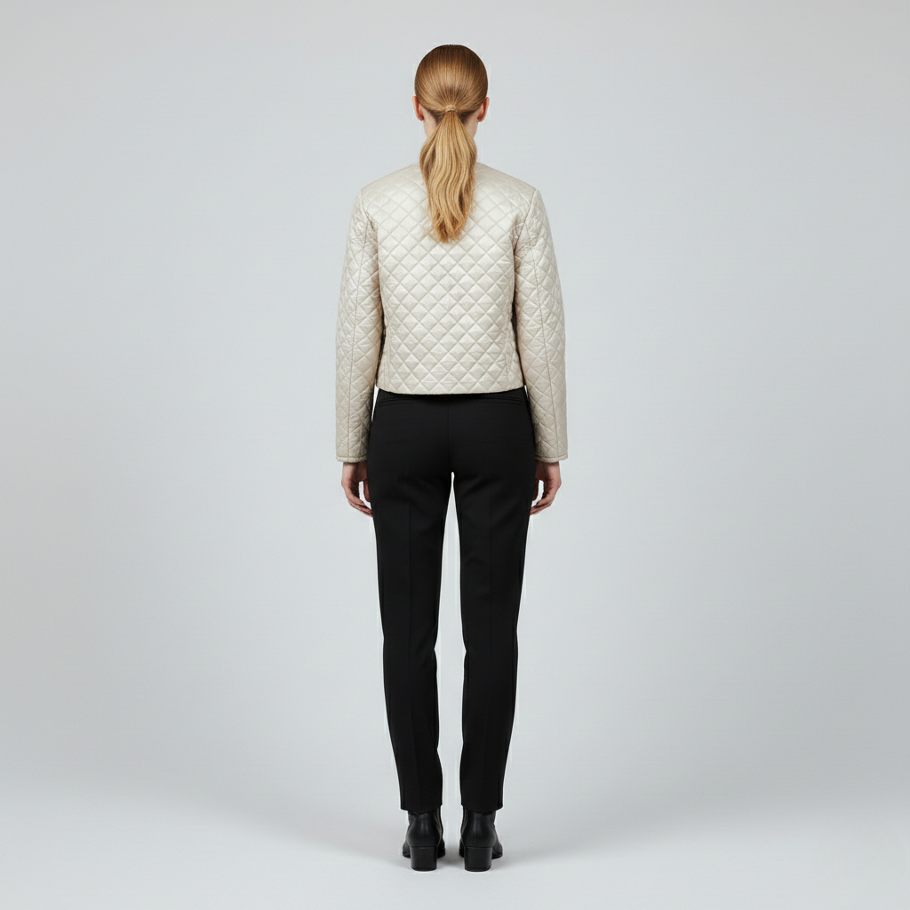 Women's Quilted Cropped Jacket