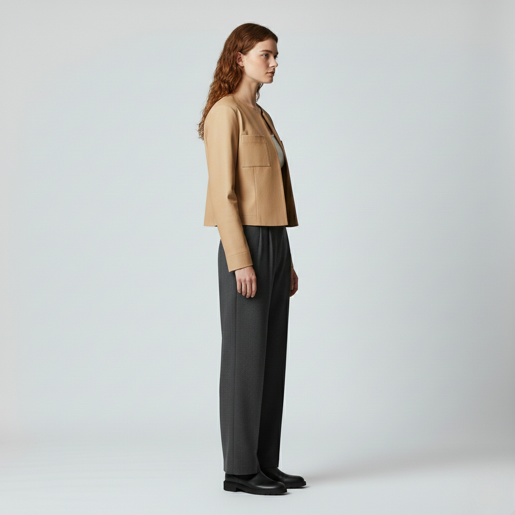 Women's Minimalist Utility Jacket