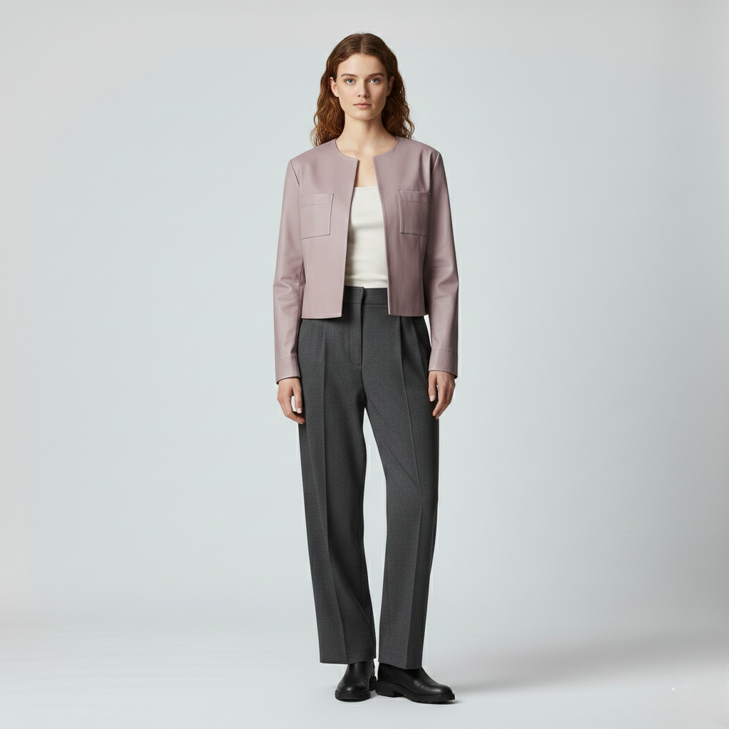 Women's Minimalist Utility Jacket