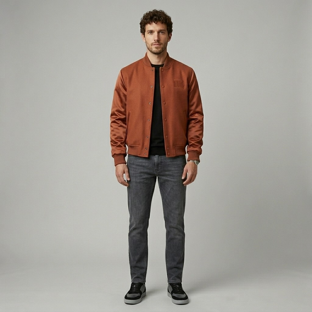 Men's Varsity Bomber Jacket