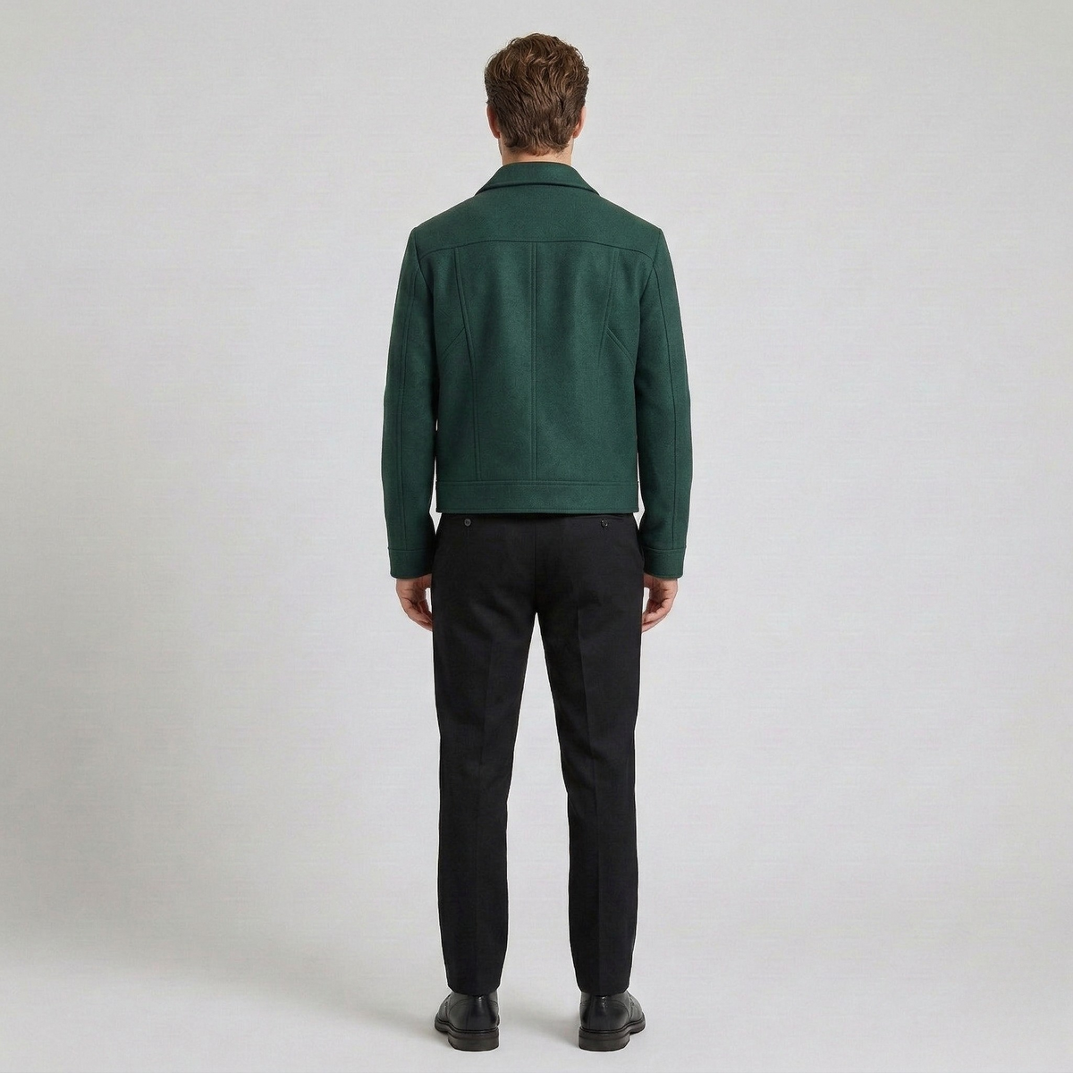 Men's Structured Zip Jacket
