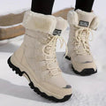 Women's Waterproof Insulated Winter Boots - Beige